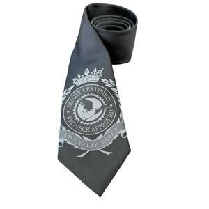 Duck Dynasty Black Tie Family Certified Redneck‎ Approved 56"L 3.5"W